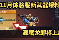 体验服爆料屠龙最新皮肤,神秘力量觉醒，荣耀归来！